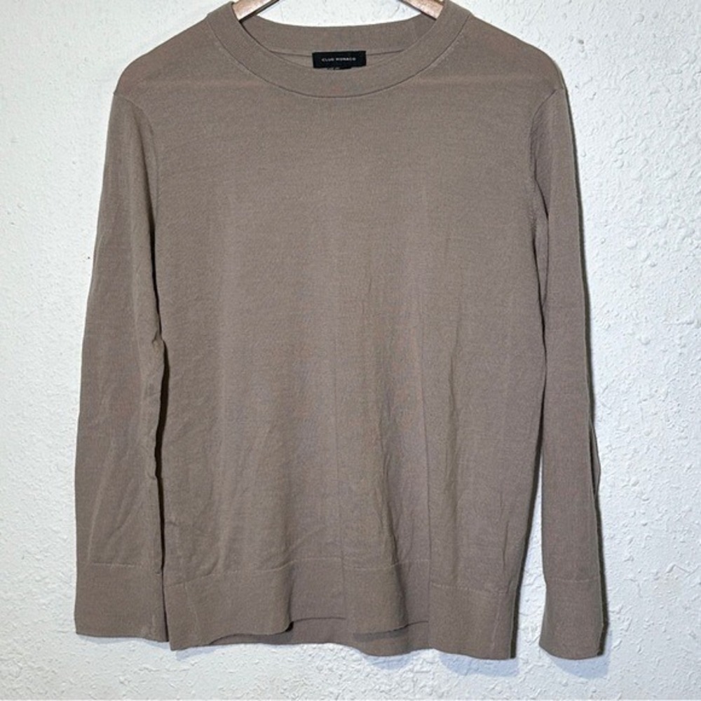 Club Monaco 100% Wool Long Sleeve Pullover Sweater Size Medium‎